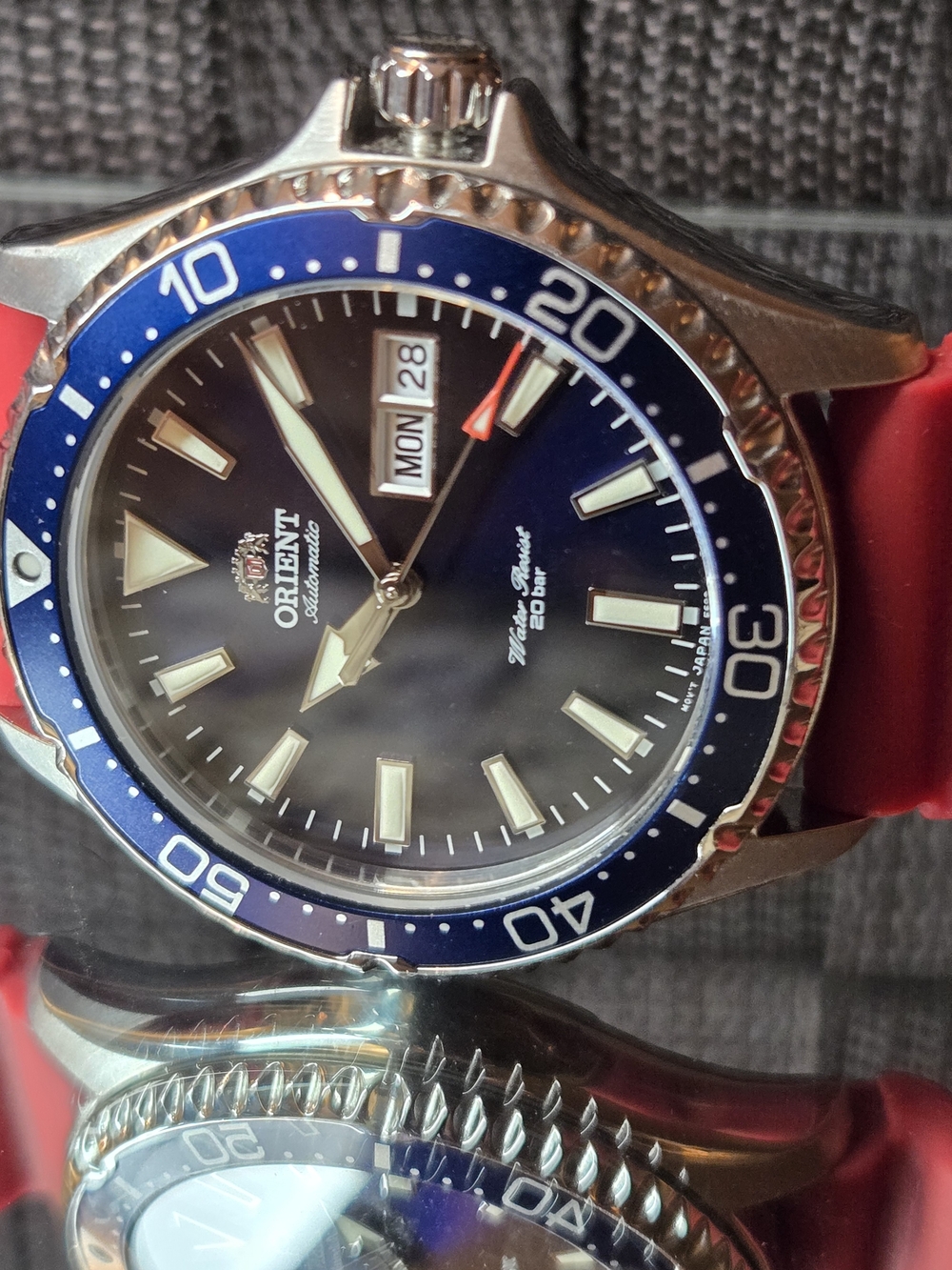 Orient Automatic Kamasu Blue Dial 42mm Watch - Picture 6 of 8